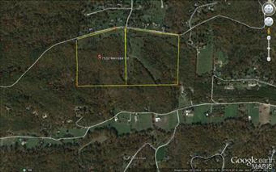 Excellent residential development opportunity.  
Would also make a beautiful private estate property.  
2 Separate parcels, approx. 36.25 acres per parcel.  
Approximately 1,457 feet of frontage on Melrose Rd.  
Seller will consider selling parcels separately.  
Gently rolling topography.  
2 Sides bordered by Rockwood Reservation.  
Less than 1 mile from Hwy 109.  
Roughly 2.5 miles from Hwy 100 (Manchester Rd).  
Beautiful country setting with incredible views.  
View of Hidden Valley Ski Resort.  
Seller may consider Owner Financing.
Must see to appreciate!