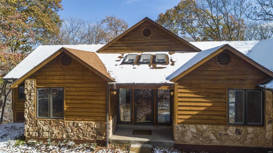 This gorgeous ranch is located in 3.15 acres. Only a 10 minute drive from the shopping/schools, this home features a spacious open entry with skylights. Plenty of natural light throughout this home. Walk into the great room with a wood burning fireplace and large windows that feature the serene view of the surrounding trees. The dining room lies right off the great room. Newly redone kitchen boasts white cabinets and plenty of counter space with a combined breakfast nook surrounded by large floor to ceiling windows. A large 2 car garage has plenty of room for additional storage. 3 bedrooms are located on the main floor, including the master which has a large jetted tub and separate screened in porch for a quiet morning coffee. A large walk-in closet in the master has ample space for storage. The basement features a large recreational area with a full bathroom and 4th bedroom/office. A cozy corner makes for the perfect den, while the work bench in the storage area is great for projects.