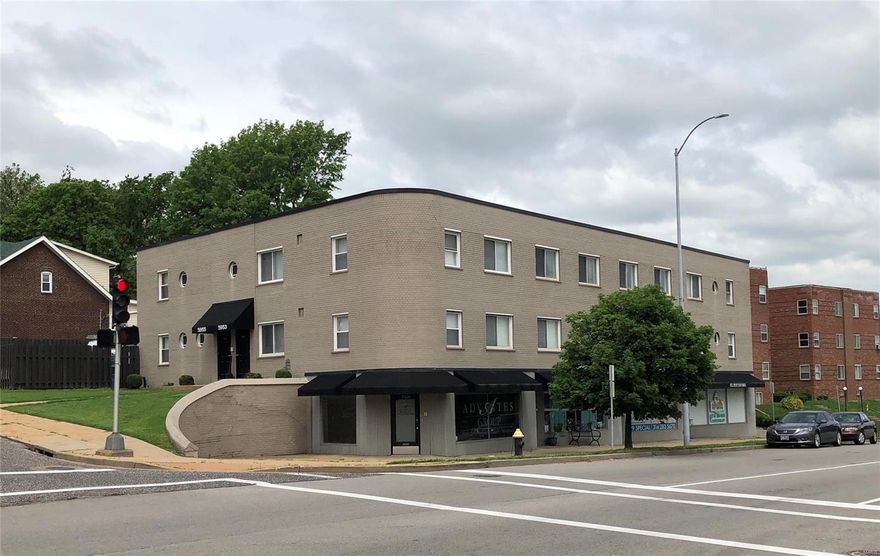 Looking for the perfect city living location, you found it. This ½ acre lot at the corner of Hampton/Columbia between Clifton Heights and the Hill neighborhoods boasts everything you could want. The entire building was renovated from top to bottom in 2009 and is 100% occupied. There are 16 (1) bed (1) baths apartments and 4 commercial tenants. Every unit is individually metered and has its own electric HVAC & water heater (no gas), utilities are very reasonable for tenants. A new roof with transferable warranty was installed in 2018. There is an attached fenced parking lot and recently updated on site laundry room. All of this and within walking distance from some of the best restaurants around and close proximity to the Saint Louis Zoo, Saint Louis History and Art Museums, Science Center as well as running/biking trails. Current non-recourse loan needs to be assumed as a part of the transaction. See attached assumption guide.