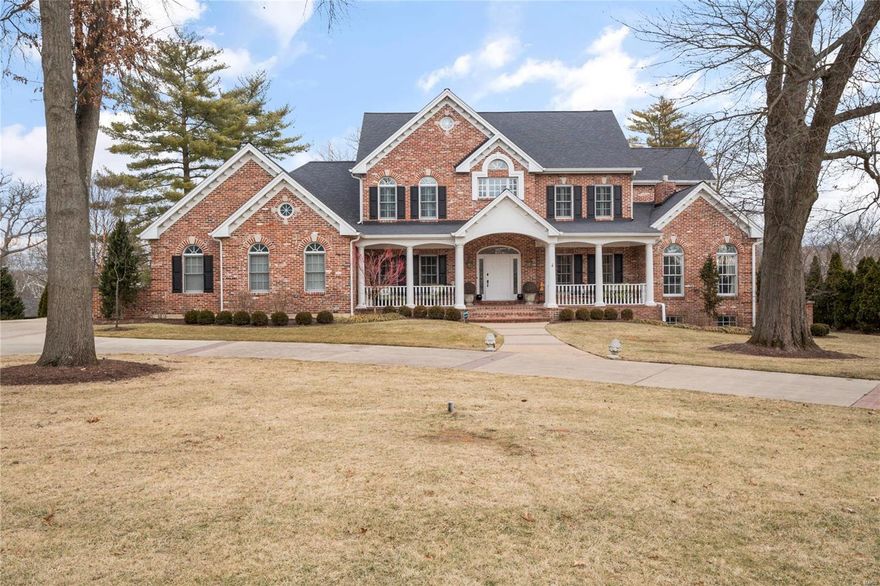 Prepare to fall in love! Step inside to find a gracious entry. There is a formal dining room on your left and a charming sitting room with gas fireplace and built-ins on your right. The two story living room has a gas fireplace and floor to ceiling windows with wonderful views of the property. An updated eat in kitchen with has a cozy hearth room with gas fireplace & vaulted ceilings. The main floor primary suite has gas fireplace, 2 walk in closets and a fabulous bath with soaking tub, large shower, double vanities & heated floor. Two powder rooms & laundry room complete the main floor. Upstairs are 3 generous bedrooms & two newer baths. A bonus room with skylights would make a great home office or media room. The walk out lower lever offers additional living space & custom kitchen, Rec room with gas fireplace, 2 additional bedrooms, 2 bathrooms, one of which walks out to pool. The pool is great for laps or lounging. Loads of deck space, 4 car garage, wonderful landscaped acre lot.
