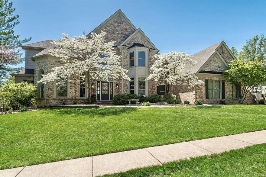 1.5 Story 5 BEDS/4 FULL + 2 HALF BATHS in Pine Creek.
Beautifully renovated. Extensive millwork including wainscoting, encased doorways, crown
& more. Vaulted beamed office, formal dining, 2 story entry w/iron spindled T-staircase. 2
story great room w/wood-burning marble surround fireplace & wet bar. Gourmet kitchen
boasts ceiling height custom cabinets, reclaimed hood, stainless appliances, 5 burner gas
cooktop & double convection wall oven, huge island & granite. Vaulted beamed breakfast
& hearth room with french doors & stacked stone gas fireplace. 1st flr laundry. Main
Floor Master with HIS/HERS walk in closets, & bath w/stand alone tub & double quartz
vanity with stunning backsplash. Upper Level includes 3 beds w/WALK IN CLOSETS, 1 onsuite & 1 Jack-n-Jill bath. WALKOUT LL includes large family rm and rec rm, exercise rm,
1/2 BATH, FULL 2nd KITCHEN, MIL SUITE W/FULL BATH & LAUNDRY. Multi level deck
w/pergola overlooks level back yard. Newer HVAC, hot water htrs & windows