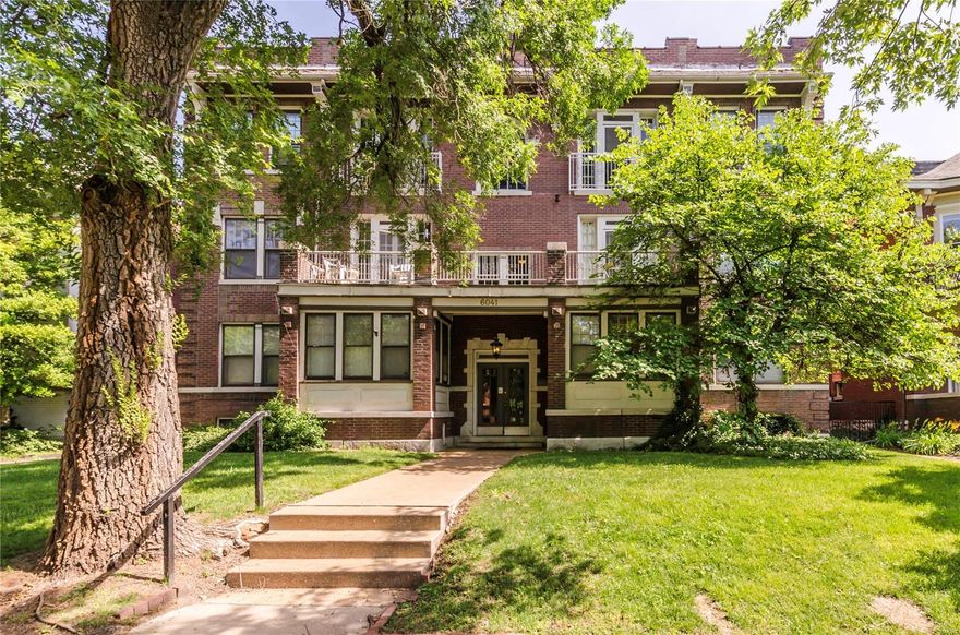 Wow -- Extremely Rare opportunity to invest a huge multi-unit apartment building located right in the heart of the coveted Washington University Student Market -- perhaps the best rental market in all St. Louis

This massive three-story, 8-unit property boasts four proper 1-bedroom units on the 1st floor, and four huge 3-bedroom on the remaining floors -- great diversification!  Hardwood floors throughout, many renovated high end kitchens and baths. Large wood deck in great shape off the back overlooking ample off street parking. West 3-bedrooms have 2nd Bathrooms in-unit, 2nd floor units have access to front balcony  

New $30,000 roof replaced in 2018, central AC and Heat, most of the plumbing updated, this property is set to be an easy-to-rent, easy-to-maintain property for.  Large updated laundry area with great storage lockers in basement.  Huge front foyer.

Offered at a true 7.53% Cap Rate Return – this one of a kind investment is not to be missed!