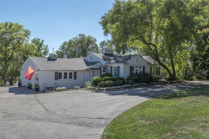 This charming five bedroom, 3 1/2 bath updated home is ideally situated on a beautiful  3+ acre lot backing up to woods creating a serene, park-like setting. Beautiful architectural detailing throughout includes custom millwork, gleaming hardwood floors, built-in bookcases, fireplace mantels and large windows creating a light,bright interior. Multiple updates include an amazing kitchen with Viking range,double ovens, Subzero refrigerator, Bosch dishwasher, granite countertops, custom cabinetry, breakfast bar, center island with sink and adjoining family room with vaulted ceiling,wood burning stove and large windows overlooking the spacious deck and inground pool. The master bed suite, with direct access to the deck and pool area,includes a large updated bathroom w separate shower and soaking tub. Four additional bedrooms and two additional full baths and one half bath. This is the perfect home for entertaining family and friends and has been sensitively updated and lovingly cared for. Additional Rooms: Mud Room