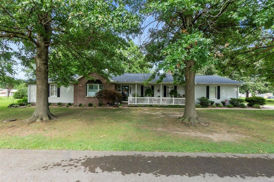 Wait until you see this wide open plan, with large rooms, beautiful wood floors in the main areas and the stunning fireplace!  This home is a three bedroom, three bath home with an extra room that was a bedroom, and current owner converted it to an office-this could easily be made back into a fourth bedroom. A one owner home, this has been lovingly and meticulously cared for over the years. The kitchen sports granite counters with stainless appliances, and the master bath had a total redo in ’22. The hot water heater is newer as is the HVAC.  The yard and landscaping are gorgeous and lots of space for everyone to enjoy the deck and large treed level lot.