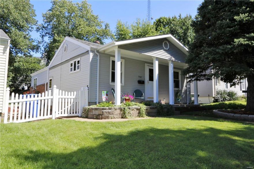 Light, Bright & Spacious this single-story home features an open concept floorplan w/ attention to detail throughout including crown molding & custom fixtures. Galley Kitchen w/ large pantry offers access to Dining & Living Room, great for entertaining! All appliances stay, including washer & dryer! Cozy up next to the wood stove fireplace in the Living Room boasting soaring vaulted ceilings. Master Suite offers a Half Bath & walk-in closet. Conveniently placed switch controls reading & security lights. Completing the Main Level are two Bedrooms and Updated Full Bath. Partially Finished LL w/ updated Full Bath adds to Living Space! Electric upgrades - high quality Casablanca fans, 3-way switches, dimmers, push-button light switches & recessed lighting. Walk out to expansive deck overlooking beautifully landscaped, fully fenced backyard w/ shed. Centrally located within blocks of The Hill, Sublette & Tilles Park, restaurants, shopping & major highways. Owned by Seller for over 35 years!