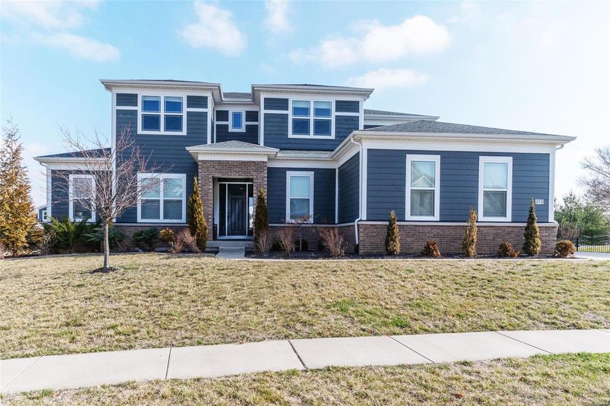 Stunning 1.5 story in the desirable PRIME CHESTERFIELD LOCATION along Wild Horse Creek Rd. This 5 bdrm, 4.5 baths w/4,075+/- sqft of living space offers plantation shutters, 10’+ ceilings, & 8’ 2-panel doors in ML; & 5½” baseboards. A grand 2story entry foyer welcomes you w/wainscoting detail & a wide staircase. LR feat 11’ ceiling, recessed lighting & see-though FP to kitchen. Eat-in kitchen flaunts Whirlpool SS appli, 5-eye gas cooktop & hood, granite, & center isl. ML MS, feat a sitting rm & lavish bath w/double sink vanity, shower, tub & 2 cust walk-in closets. Completing the ML living space, is an add'l bdrm w/ensuite bath, & a laundry rm. UL /3 add’l bdrms each w/walk-in closet,1 utilizes hall full bath & other 2 share Jack-n-Jill & an open loft area. Unfinished basement has great potential for additional living space just awaiting your finishing touches w/2nd laundry hookup. Outside one will enjoy a level yard, covered porch w/brick gas FP, stone patio, backs to common ground.