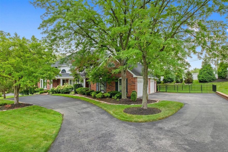 Coveted location in Ladue Schools. This large 1.5 story, 4 bed, 6 bath home, w/ just under 5,900 sq. ft is perfectly laid out. The 1st fl boasts soaring ceilings, study w/ custom built-ins, dining room, & great room w/ stone fireplace, built-ins, & access to outdoor entertaining area. The heart of the home is the kitchen w/ high end cabinetry, top of the line appliances, center island, granite countertops, double oven, warming drawer, & light-filled breakfast rm. Large laundry rm w/ Costco storage & powder rm connect to 3-car garage w/ EV charger. Main fl primary suite w/ hardwood floors, double vanity, oversize glass shower, spa tub, custom glass windows for privacy, & 2 large walk-in closets. Upstairs the Juliette balcony overlooks the great rm. 3 bedrooms, w/ walk-in closets, jack n jill, & en-suite bath complete 2nd fl. LL walk-out was renovated to include rec rm, full bath, lounge area w/ faux fireplace, large screen tv to stay, & storage. Privacy fence gate opens to Spoede Elem. Additional Rooms: Mud Room