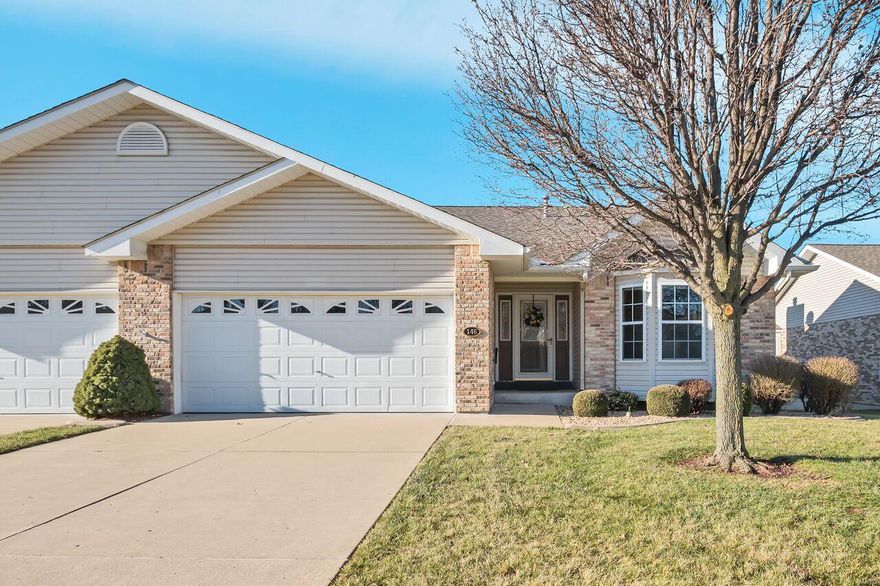 OPEN SUNDAY 1/6 1-3pm! This SPACIOUS villa has been meticulously maintained & has so much to offer! Natural lighting throughout the main level accentuates the LARGE, vaulted, open floorplan. The master bedroom is so spacious, as well as the master bath which showcases double sinks, a large walk in closet, & a separate tub and shower. This home has 2 GAS fireplaces, main floor laundry, a half bath, separate dining as well as an eat in kitchen, & a large insulated 2 car garage on one of the largest lots in Braewood! The covered composite deck is a relaxing space settled outside of the living room. Downstairs, you will find a completely separate living area! The second large bedroom, and another FULL bath, wetbar, 2nd GAS fireplace & living room. There is space to complete an area for a 3rd sleeping area if desired, & also a BEAUTIFUL 3 seasons room underneath the deck. No yard work, no snow removal, and SO MUCH SPACE! Call for your showing TODAY! Directly across from the St Charles YMCA!