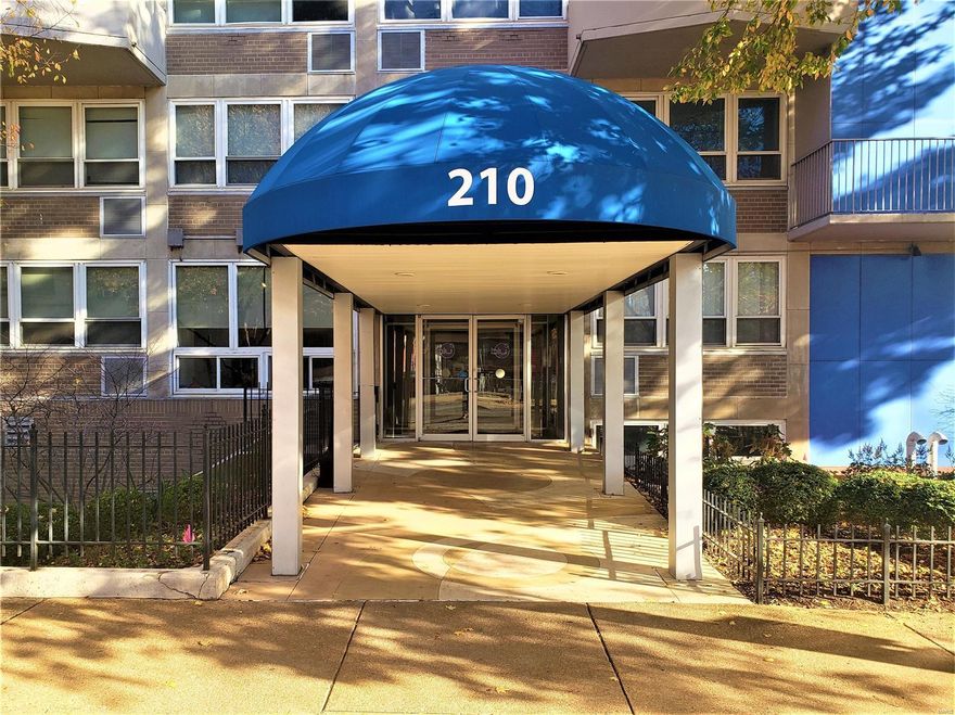 Secure Downtown Apartment with 8th Floor View!  This 1bd, 1bth apartment is 600+sqft with eat-in kitchen, gas range and granite countertops.  There's security door entrance with 24 hour front desk attendant, an exercise room, on-site laundry, a common area with wifi, pool and ping pong tables.  There's also gated designated parking.