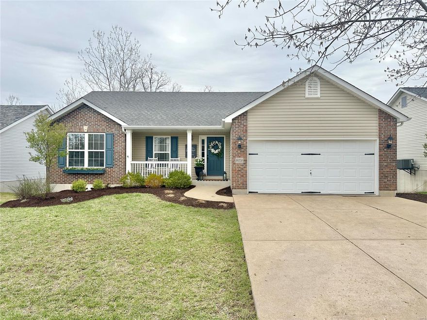 Fabulous Ranch with partially finished basement, fenced yard that backs to common ground! Watching the sunset will be beautiful from your covered front porch. You will love spending time in your great room with lots of natural light.  This beautiful home has an  open floor plan, vaulted ceilings, gas fireplace, kitchen with island/breakfast bar and gorgeous crown molding.  The bay window in the breakfast area makes much more room for entertaining your guest. Basement has large family room, bedroom with walk in closet, bonus room and walks out to patio. Basement bedroom has rough in for bathroom all ready for you.  There are lots of mature trees in the common area behind your home which gives lots of privacy for time spent in the back yard, and BBQing right outside your kitchen door on your spacious deck. Owners have kept home updated very nicely!
How do I get to see this house, well glad you asked. We are having an open house Sunday March 24 from 1-3pm.  Can't wait to see you.....