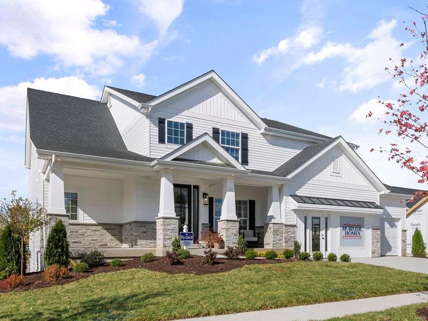 Gorgeous 1.5 story luxury home w/4BR, 3.5BA, lg bonus room, ready this fall! This stunning home has a 3 CAR GARAGE, 2-story great rm w/window wall & fireplace, 9ft ceilings, 6ft windows, level 6 hardwood flooring on the main level. Gourmet chef’s kitchen: w/stacked glass 42" burlap cabinets w/crown molding, waterfall island, quartz countertops & backsplash, GE stainless steel appliances, 36" cooktop, dbl oven. Main flr master suite, dual walkin closets, lux bath w/soaking tub, walkin shower, & dual vanities. Upstairs: Jack & Jill bath for BR 1 & 2, private BA for BR 3. Level 3 interior paint, dual zone HVAC, open spindled staircase, main flr laundry w/cabinets, & more! Home pricing advertised is lowest price including all of Seller’s available promotions. Prices, financing, promotion, & offers subject to change without notice. Some promotions and offers do include using the Seller’s preferred Lender & Title Company. Always see the community sales consultant for the latest details.