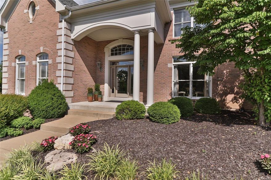 CONTINUE TO SHOW.  LOOKING FOR KICK-OUT CONTRACT. Simon built executive brick home. Better than new, meticulously maintained, superbly updated throughout. Impressive customizing includes plantation shutters, extensive crown, surround sound, travertine & scraped wood floors, built ins, professionally lighted/landscaped/irrigated private lot, paver patio w/outdoor stone fireplace (gas starter). Owners' private sitting rm features custom cabs, fridge, sink, & gas FP off main floor master BR. Current luxury bath w/jacuzzi, frameless shower, his/her vanities. Customized closets throughout, heated 3 car garage w/garage tech organizing system. Main & secondary staircases to 3 generous sized upstairs BRs. Superior kitchen w/maple glazed custom cabs & hardware, SS KitchenAid appliances, 6 burner gas cooktop, dbl ovens, trend-on backsplash, granite, wine chiller, butlers pantry. Professionally finished W/O LL w/FP, granite wet bar (wine & bar fridge), 1/2 bath. GREAT LOCATION, ROCKWOOD SCHS. COOL: 14 SEER+