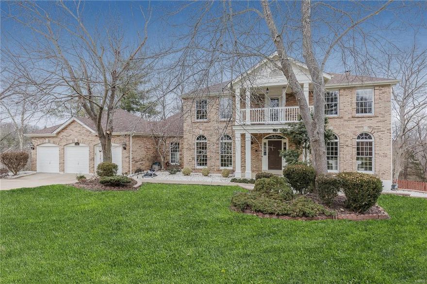 Enjoy your morning coffee on the screened-in porch overlooking the peaceful .9 acre wooded lot, backing to common ground! This spacious 5Bd/5Bth home sits in a quiet cul-de-sac w/3 lvls of gracious living. Hardwood flrs, fresh neutral paint & 9’ceilings grace the majority of 1st Flr w/formal Living & Dining Rms w/arched windows; updated Kitchen w/refinished 42” solid wood cabinets, recycled glass tops & butterfly island w/gas cooktop; Wetbar; Family Rm w/bay window & fireplc; Laundry w/sink & commode; & Powder Rm. Newly re-carpeted & freshly painted 2nd Flr has fantastic Mstr Ste w/walk-in closet & Mstr Bth w/dbl vanity, jetted tub & separate shower; updated Full Bath & 3 more Bdrms (1 w/walkout to covered balcony). Walkout LL finds Rec Rm w/Wetbar, fireplc & surround sound wiring, Bdrm 5, Office & Full Bth. Features: central vac, inground sprinkler, multi-level composite decking, 3-car garage, zoned HVAC, community pool & tennis crts & Top-rated Rockwood Schools! Additional Rooms: Sun Room