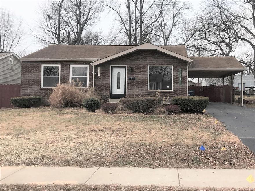Come see this charming updated 3 bedroom ranch in the enticing Maryland Heights area with a huge, level, fenced, backyard!  This home features new stainless steel appliances, new granite counter top, ceramic floors, refinished cabinets, hardwood, fresh paint through, and a vast patio! This stunning home is just minutes away from Creve Coeur Lake and West Port Plaza! An astonishing 5-minute drive will land you in the new Maryland Heights Community Center and Water Park. Before you leave, don't forget to check out the partially finished basement! This house is priced attractively and will sell FAST! You really must see it for yourself.