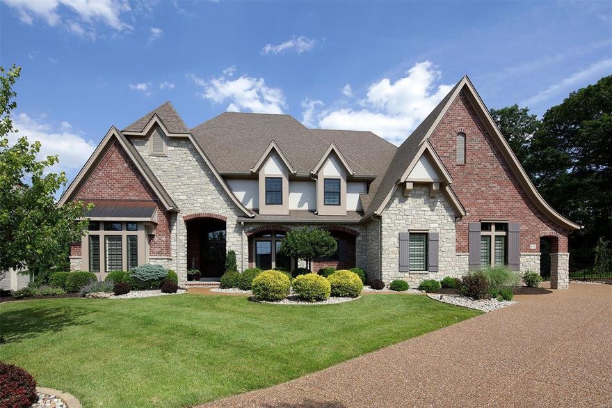 Meticulous attention to detail & planning went into this beautiful energy efficient estate home w/over 7800sqft of living space on cul-de-sac lot. Main floor has elegant dining room, great room w/marble fireplace, built-ins & wall of windows. State-of-the-art kitchen w/granite counters,13’ center island &adjoins breakfast rm & vaulted hearth rm w/wet bar & stone fireplace. Master bdrm suite fireplace, luxury bath, custom closet & adjoining office/workout rm. Upstairs has 3 add’l bdrms plus large bonus rm. LL entertainment space w/rec room, bar, wine cellar & full bath. Add’l upgrades: exposed aggregate driveway/patios, solid doors, highend cabinetry, lowE triple point lock windows, instant hot water, upgraded insulation(R-28 outer walls & R-60 in ceilings & interior walls), acoustical soundproof ceiling in LL,4’ deep garage extension, heated/cooled garage, generator backup, outdoor kitchen & living area w/stone fireplace & resort style pool w/grotto,waterfalls & incredible location!