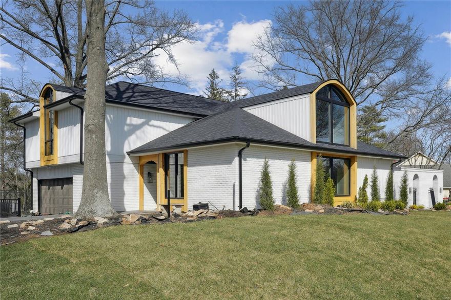 Welcome to this stunning 4-bedroom, 2.5-bathroom contemporary gem in the desirable Town and Country neighborhood! The bold windows fill the home w natural light, complementing the sleek, modern design. The sunken family rm flows seamlessly into the completely renovated kitchen, which boasts breathtaking views of one of the many inviting patios designed for entertaining. French doors in the family rm lead to a luxurious pool area, surrounded by expansive patios and charming walkways, perfect for hosting gatherings or enjoying peaceful outdoor moments. The open floor plan connects the living and dining rms, enhancing the sense of space and connection. Convenient main-floor laundry and a mudroom, along with a thoughtfully placed half-bath, make pool access and daily living effortless. The meticulous landscaping enhances the minimalist, chic aesthetic of this contemporary retreat. This home truly combines style, comfort, and functionality in a serene and sought-after location. Additional Rooms: Mud Room