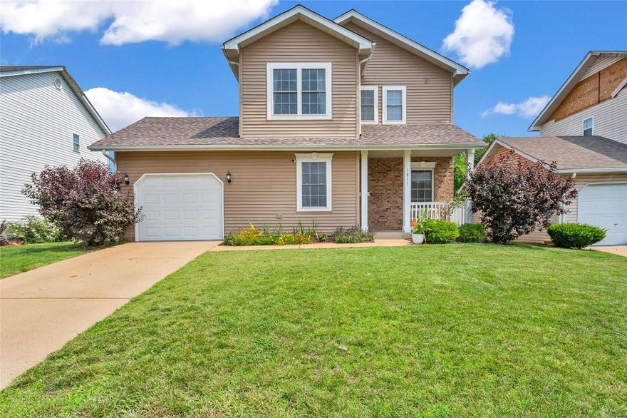 Welcome to 1811 Benton St. This adorable home is close to downtown, highways, and everything this amazing city has to offer, and sits on a quiet, well-maintained street, with views of the skyline just around the corner.

Once inside, you will find a half bath and main floor laundry at the front, and then a spacious living room and dining room, adjacent to the great kitchen with stainless steel appliances, and ample cabinet and counter space to work with. Upstairs, there are three bedrooms, including a large master suite with a full bath, and an additional full bath off the hallway. The basement has high ceilings and is ready for your finishing touches.

The huge fenced backyard features raised beds, perfect for gardening, and lots of space to enjoy the last weeks of summer. There is an attached, one car garage, and an alarm system already installed. Check this one out today!