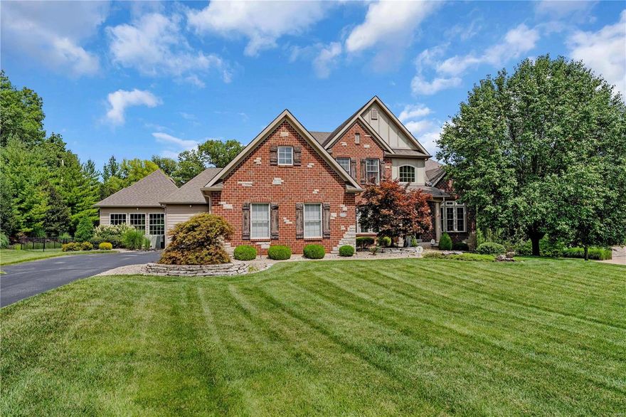 This stunning 4 bedroom, 4.5 bath 1.5-story with over 5700SF is situated on a one-acre lot & offers luxurious living with in-ground pool, patio, & beautifully landscaped backyard.  Off the foyer, you'll find a formal dining rm, office, & powder rm. The bright 2-story great rm w/gas fireplace creates a warm & inviting atmosphere. The gourmet kitchen features top of the line appliances, quartz counters, an island/breakfast bar & butler’s pantry. The breakfast rm & hearth rm, complete w/2nd fireplace, provide additional spaces for dining & relaxation. Entertain galore in the massive 4 season sunrm/family rm, w/custom fire table that seats ten, giving access to the beautiful pool, patio, outdoor fireplace, & yard. The primary bedroom suite is conveniently located on the main level. The 2nd floor features 3 bedrms & 2 full baths. The fin LL has a huge family rm, wet bar, gaming area & full bath. This magnificent home offers the perfect blend of luxury, comfort, & convenience. Additional Rooms: Sun Room