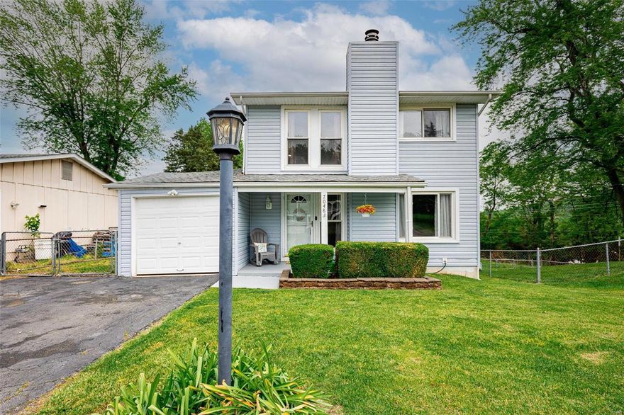What a beautiful home with amazing updates throughout. During the winter you can cozy up by the fireplace, and during the summer evenings you can hang out on the deck overlooking your large, fenced in back yard. Living room has a wood burning fireplace. Kitchen has 42" custom cabinets and solid surface countertops. Powder room on the main floor has been completely remodeled and updated. Finishing off the main floor is a large main floor laundry room. Upstairs you'll find a large primary bedroom plus two additional generous bedrooms and a refreshed full bath. Completing this wonderful home is the full basement with tons of possibilities. All appliances on the main floor could stay with the home. Refrigerator in the basement must be excluded. Thanks for visiting...Welcome Home! Additional Rooms: Mud Room