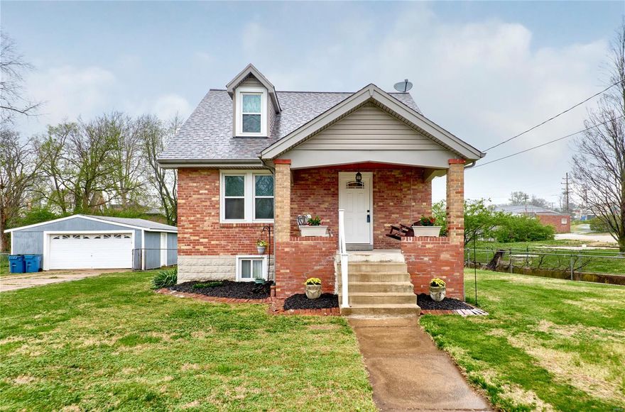 Turn-Key meets affordability in this updated 3 bedroom 1.5-story in Overland! Inside, you’ll find fresh paint, updated lighting and some newer flooring. The main floor primary bedroom features a stylish wood accent wall and large windows, while the full bathroom has been tastefully renovated with a tiled shower, updated vanity, and a barn-door storage closet. The kitchen shines with painted cabinetry, a large stainless steel sink, and newer stainless steel appliances. Upstairs offers two generous-sized bedrooms and a handy half bath. The spacious & level lot includes an oversized 2-car detached garage along with a large backyard gate—perfect for additional parking or easy yard access. Notable updates include newer windows throughout (2018), new roof on house and garage (2018), new home siding (2018), garage siding and door (2021), updated electrical panel, and newer PVC plumbing, water line, and sewer lateral.