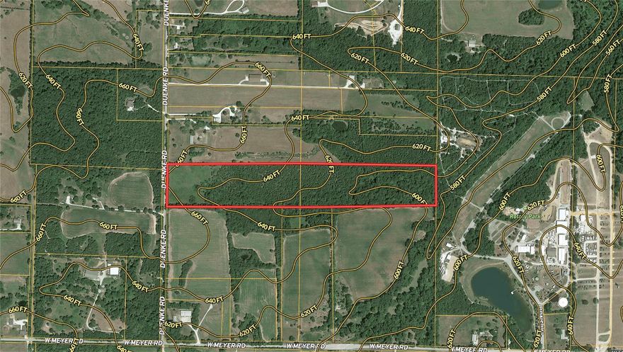 Outstanding Development piece for Residential lots. Very close to the New David Hoekel Parkway, and backing to Rotary Park. Water and Sewer close by. Excellent topography for developing!!!