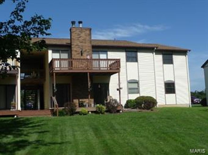 This 2 bedroom, 2 bath condo in excellent condition features 1065 sq. ft. and overlooks a pond and  park-like setting. Kitchen has wood cabinets and appliances are included (range, refrigerator & dishwasher). Furniture including flat screen tv will convey. Special bonus on this unit besides the discounted selling price is that the sellers will pay the condo association monthly assessment of $150.00 for one year from date of purchase. Total bonus value is $1,800.00!!!