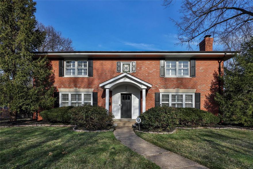 Symmetry meets Classic Perfection in this thoughtfully updated beautiful 4 bed,21/2 bath home set on a generous lot in Davis Place. Freshly painted rooms highlight the bright natural light, spacious rooms, custom woodwork and the natural flow of the home. A Den/Study off the entry is a bonus! The Living Room has a wood burning fireplace & bookcases. The Dining Room features Custom Cabinet and Pocket Doors. A full renovation of the Kitchen w/the addition of a Breakfast Rm, Family Room and Screened Porch allows you to enjoy the benefits of this lovely home. The Screened Porch is perfect for Morning Coffee/Afternoon cocktails. The kitchen is a chef's dream & is equipped w/Jenn Air & Kitchen Aide S/S appliances & ample cabinets.  Upstairs are four large bedrooms, w/walk in closets & two updated bathrooms with heated flooring. The Recreation Room in the lower level allows for entertaining, workout/gaming area. The Laundry Room, Bonus Room and extra storage are located on the lower level.