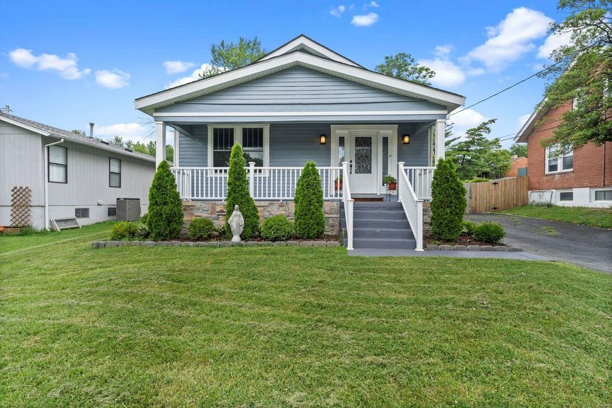 Open House 11/11/18 1 - 3 pm! Completely renovated w/ modern touch. Front Porch has exquisite Entry Lead Glass Door. Open Floor Plan, all wood floors; marble Ceramic Tile in bathrooms & Main Floor Laundry; Gourmet Kitchen w/Gas Stove & Convection Oven; marble top center island; granite counter tops; stunning glass back splash. All new Appliances stay. Kitchen is adjacent to the MFL w/back door to deck overlooking level lot enclosed w/Privacy Fence. Long drive-way for tandem parking & off-street parking. Split floor plan. Roof is 3 years old. All newer insulated windows & doors. Newer HVAC. 200 AMP Electrical Panel. Installed French drains & sealed Basement. Huge Basement is poured concrete w/ a door exiting outside. Phenomenal backyard for entertaining or just relaxing outside reading a book. 1 Year AHS Home Warranty provided. Move-In ready with a quick close. Prime location w/access to highway corridor(s),Starbucks, Sugarfire & Chevy's! Hidden gem nestled on No-Outlet, quiet street.