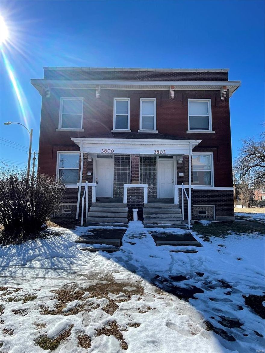 WOW!! Newly renovated unit in North City St Louis. This 3 bedroom 1.5 bath home has so much to offer, with 1,734 Sqft this home has a lot of space and comes with new appliances. Be ready to call 3800 Labadie home when you see this property, new carpet & paint has been installed, who doesn't love NEW! there is up-and-coming development and a few minutes away from the new NGA center. Set an appointment today and fill out an application!