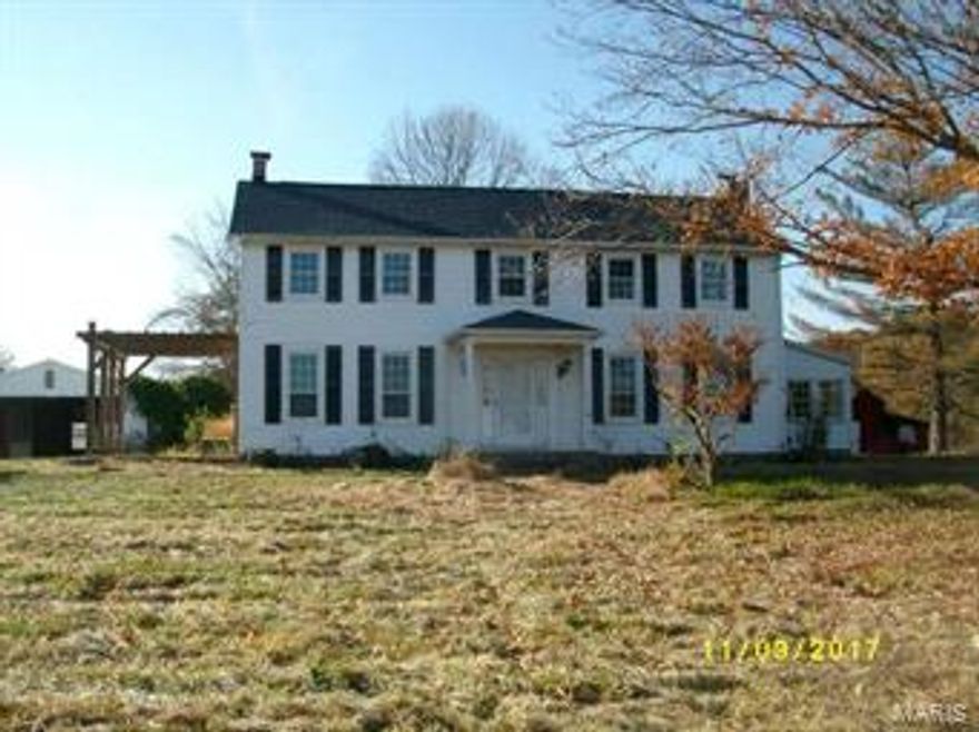 SELLER ASKING FOR HIGHEST & BEST BY 3 PM ON 12/12/2017!!!!

Go back in history with this 1888 1.5 story 3 bed, 2 bath 2145 sq ft home on 2.8 acres with blacktop frontage. Great character of the old farm house, main floor bedroom and 2 huge bedrooms and bath upstairs! Awesome hilltop view, 15x12 concrete patio, detached garage, barn, and outbuilding. A lot here for the money!! Pre approval or proof of funds required with all offers. SpecialListingConditions: Foreclosure
