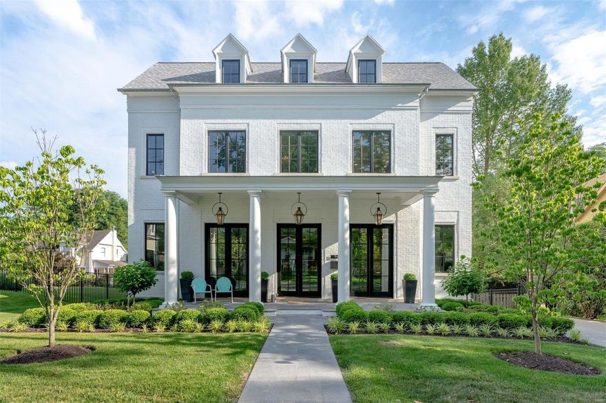 There has never been a home like this in Glendale! 2 years young, 940 Hawbrook is a custom masterpiece of modern living and classic curb appeal, with the highest level of finish throughout. Showcase design elements include 10’+ ceilings, European white oak floors, oversize windows, and a stunning floating staircase. Open kitchen with butlers pantry and nearby wet bar feature Roecker cabinets, Quartzite waterfall counters, Wolf/SubZero appliances including steam oven and beer tap! Upstairs is a spectacular Primary suite with vaulted ceiling and two walk-in closets. Three additional bedrooms, all with ensuite baths, plus 2nd-floor laundry. Lower level with a supersized gym, rec room, bath, and bedroom (currently used as sauna/art room). The property's exterior is equally impressive with gas lanterns, an electric deck shade, electric driveway gate, and heated garage with carriage house apartment (1bed/1bath). Geothermal and closed cell spray foam insulation keep utility costs low.