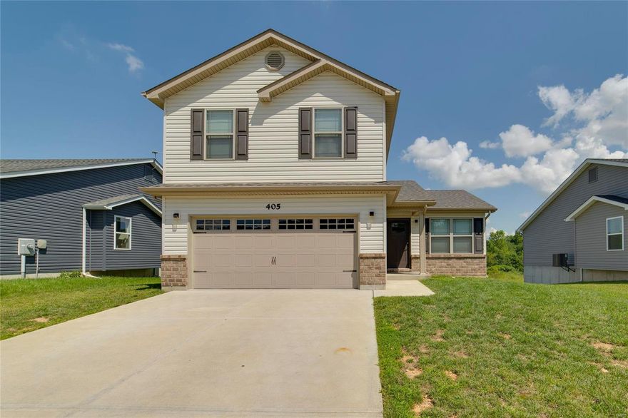 We will be holding an open house Friday 8-26 from 5-7 If you are interested in Renting this house, mark your Calendar, no showings before open house. There is a $48.00 application fee and is rent ready! 1Year Lease $1900.00/month 2Year lease $1850.00/month. First month's rent and $1900.00 deposit due at signing lease. Pets allowed but will add $30.00/month to your rent.  This 3BD/2.5BA 2-story is right around the corner from Indian Camp Creek Park, a great way to spend your weekends. The kitchen offers 42" soft-close Maple Cabinets, Granite Counters, Stainless Steel Appliances: Built-In Microwave, Smooth-Top Electric Range & Refrigerator! Convenient 2nd Floor Laundry! MORE UPGRADES: Custom Neutral Paint, Framed Windows, Tall Baseboards, Adult-Height Vanities w/Marble Tops, Upgraded Carriage Garage Doors, Panel Interior Doors, Icemaker Water Line. Exterior offers Maint-Free Vinyl Siding, Enclosed Soffit & Fascia, Partial Brick Front.