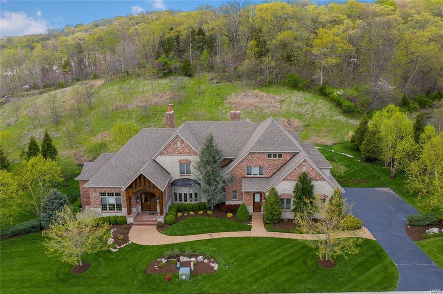 Tremendous amount of space in this incredible, newer home located on Deer Valley Ct. in beautiful St. Albans. With over 8,650 s.f. this home has room for all your dreams. Special features include 2 main floor masters one with adjacent nursery or bonus room, a gorgeous entry with spiral staircase, formal and informal living rooms, chefs kitchen with high end appliances and a second floor bonus room. The walkout lower level stuns with a second full kitchen, game room, exercise room, custom modern gas fireplace and an additional bedroom and bath. There is also still plenty of room for storage. The entire property is brilliantly landscaped but the back yard with incredible outdoor living space is sure to impress with large, private pool with sun ledge surrounded by stone and brick patios, a fire pit and built in BBQ grill and separate pizza oven. All 3 upstairs bedrooms are private suites and there is a 3 car garage as well. There isn’t much more you could want in a luxury home.