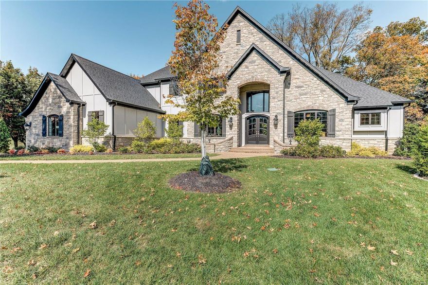 De Shetler Construction at its finest in this five bedroom, five and one-half bath, story and a half. Impressive entry foyer is flanked by formal dining room with coffered ceiling and living room with picture molding and beamed ceiling. Gourmet kitchen and adjoining hearth room is perfect for gatherings. Main floor master suite has huge bath and two large organized closets. Upstairs features three bedrooms with ensuite baths and loft. Finished, lower level has fifth bedroom, family room/game area, fully equipped bar, stone fireplace and plenty of storage. Extensive moldings throughout, expansive main floor laundry, beautiful wood floors, three car side entry garage, stone fireplace on patio and approximately 1.25 acre lot make this a "must see" for any discriminating buyer.