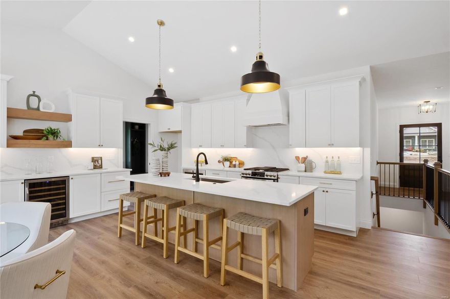 Open House Thursday, 5/9 from 4-6 PM! New construction ranch home by Benchmark Custom Home Builders featuring over 2,800 sq ft of living space. 4 bed, 3.5 bath home includes a finished walkout basement. Exterior features a vaulted front porch & 3 car garage. In this home lies a spacious kitchen w/abundant cabinet space & great room featuring 13’ vaulted ceilings at the center. The dining area seats up to 8 & off the kitchen is a pocket office, lg mud room & pantry. The Master features vaulted ceilings, lg bathroom, w/tile shower & separate water closet. The main floor has 2 secondary bds, full bth, powder room, & lg laundry room. This home is built on a 20,317 sq ft homesite that is partially wooded. ALL Benchmark Homes are quality built w/high performance systems & energy saving construction. Enjoy a new home that comes w/builder warranty & guaranteed dry basement by one of Kirkwood’s most seasoned builders of 32 yrs. Duplicate listing 24001402