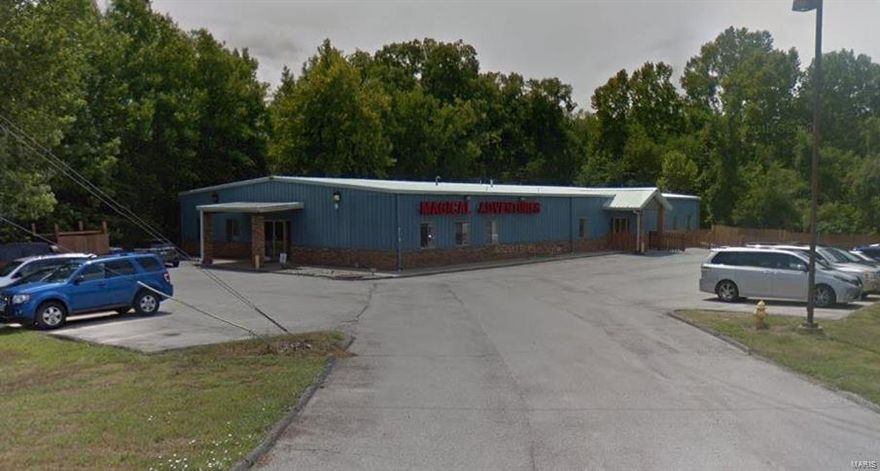 Entered for Comp Purposes Only.
7,200 sq ft engineered building on slab.  Interstate frontage - excellent unobstructed visibility.  Ample parking with 34+ spaces - room to expand parking if necessary.  Zoned Highway Commercial allowing Office, Retail, Wholesale, Personal & Business Services, Entertainment.  Easy access to Interstate highway.  Prominent monument and building signage visible to more than 51,000 vehicles that drive by this building daily.  This building is located in the fastest growing market in the STL Metro. Location: Hwy/Interstate Frntg