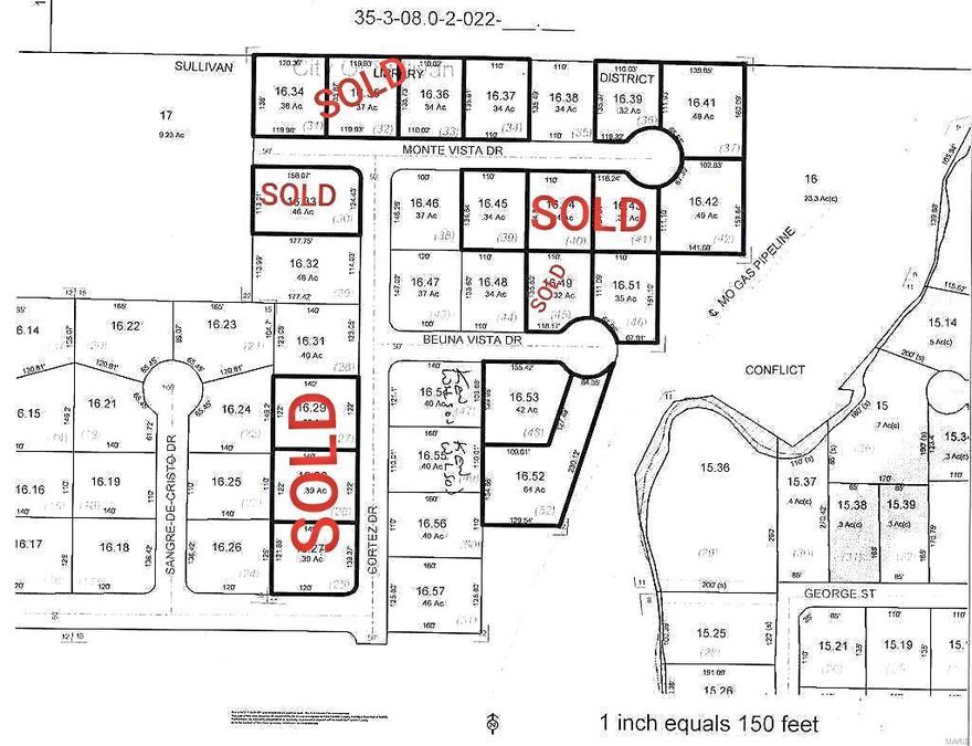 This is a conveniently located, well established subdivision. All lots are served by concrete streets with curbs, gutters, and underground utilities. Lots vary in size from .34 acres to .69 acres. Most are level and flat. Owner may finance. Builder discounts. Additional Rooms: In Platted Subdv.