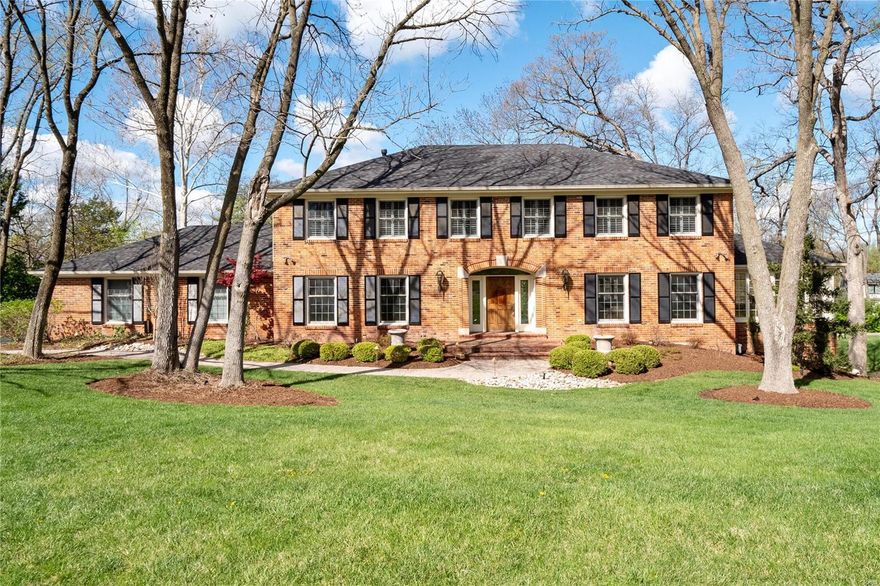 Nestled on over 1 acre of meticulously landscaped grounds, this magnificent 2-story brick home exudes elegance at every turn offering unparalleled blend of comfort, style, & functionality. 3700 + sq ft. Main level features a spacious & inviting layout, highlighted by a stunning custom kitchen complete w high-end appliances, granite countertops, & a large center island, perfect for entertaining guests or enjoying casual dinners.  5 generously sized bedrms, 4 full & 1 half baths. The primary suite is a true retreat, offering a peaceful sanctuary w its luxurious en-suite, sitting area & walk in closet. LL has a cozy family rm, an additional bedrm, rec area, wet bar & is a walk out. Outdoor enthusiasts will delight in the backyard retreat, complete w a sparkling pool. Lovingly maintained by its original owner, who has spared no expense in ensuring its upkeep & longevity.-inspections available.  Upgrades include a new roof, HVAC systems, & professionally finished garage flr. Additional Rooms: Mud Room