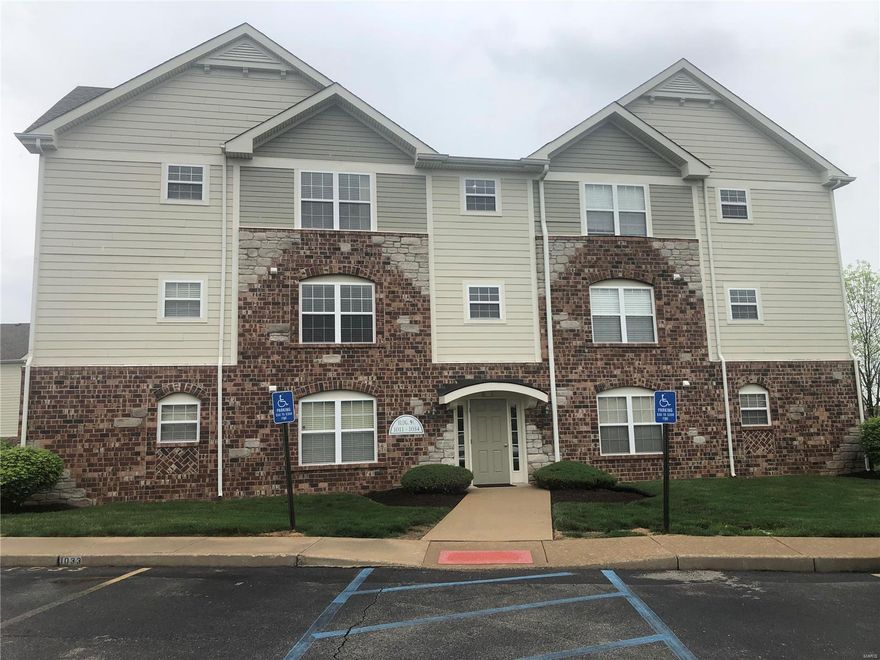 This like new condo is located in the desirable Francis Howell School District and close to major highways/shopping/parks. Move in ready ground floor unit, patio and storage closet. Features include 2 large bedrooms w/walk-in closet and 2 full baths. This is an open large floor plan. Newer Carpet. Private laundry in unit. Community features 5-acre lake and walking trails. 1 assigned parking space. Add'l guest parking available. Trash, water & sewer included. No smokers. No cats. Dogs considered with additional non-refundable pet fee and additional lease amount/month. Credit and background check. Minimum 1 year lease. $1500 security deposit. Available 10/1/2022. Location: Ground Level