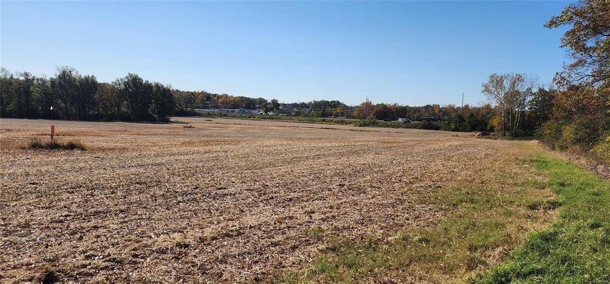 Prime Commercial/Industrial Site in Troy, MO! All utilities available: City of Troy Water & Sewer, Ameren & Electric on site, Ameren Gas 1/4 mile off site. Ideal flat to gently rolling topography. 30+/- Acres in Floodplain, with potential to raise an additional 10-15 Acres. Exceptional visibility and highway access on Hwy 61. Just 14 miles to Interstate 70 and 40 miles from St. Louis. Great Site for Manufacturing/Industrial/Warehouse users.  Perfect for Sports Fields, Church or School.  Don't miss this strategic location for your business!