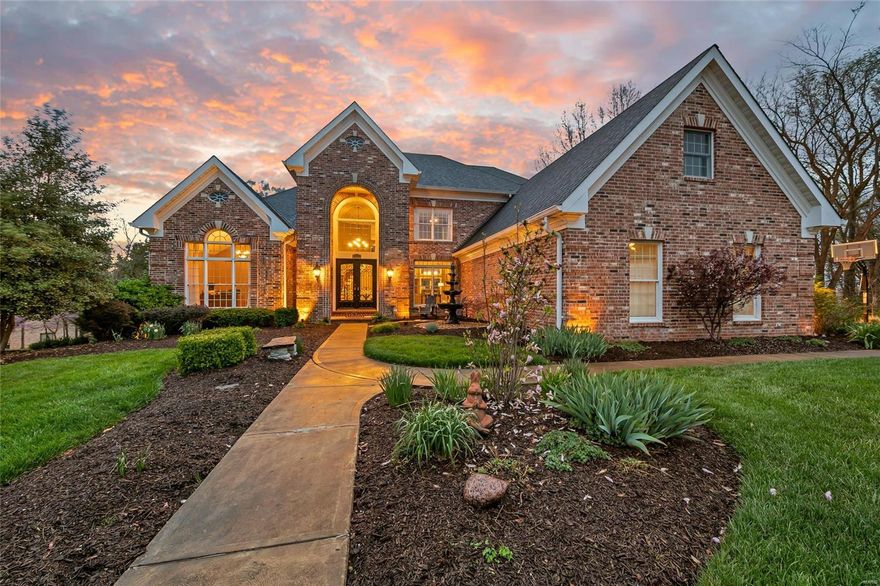 Updates throughout this 5 bed, 4.5 bath 1.5 story home in the much desired Knoll subdivision of The Legends. Enter to a 2-story foyer overlooking the open dining room & great room w/ a wall of windows & wood-burning fireplace. Double doors off the living room lead to the oversized master suite with fireplace number 2, his & her walk-in closets, & a fully renovated master bathroom. Move through the home to the completely updated kitchen with a breakfast bar, island, & breakfast room. Step out to the deck & enjoy your own private oasis w/ views of the golf course. Back inside head up the front or back stairs to 2 bedrooms with a jack & jill bath, & a princess suite w/ private bathroom. The finished LL is an entertainer's dream! Oversized bar w/ wine fridge & microwave will easily seat 7+. The wine room, fireplace, bedroom, full bath, & workout room round out the space. Head back outside to the built-in firepit & finished covered patio. This home is dream come true in the Rockwood SD! Additional Rooms: Wine Cellar