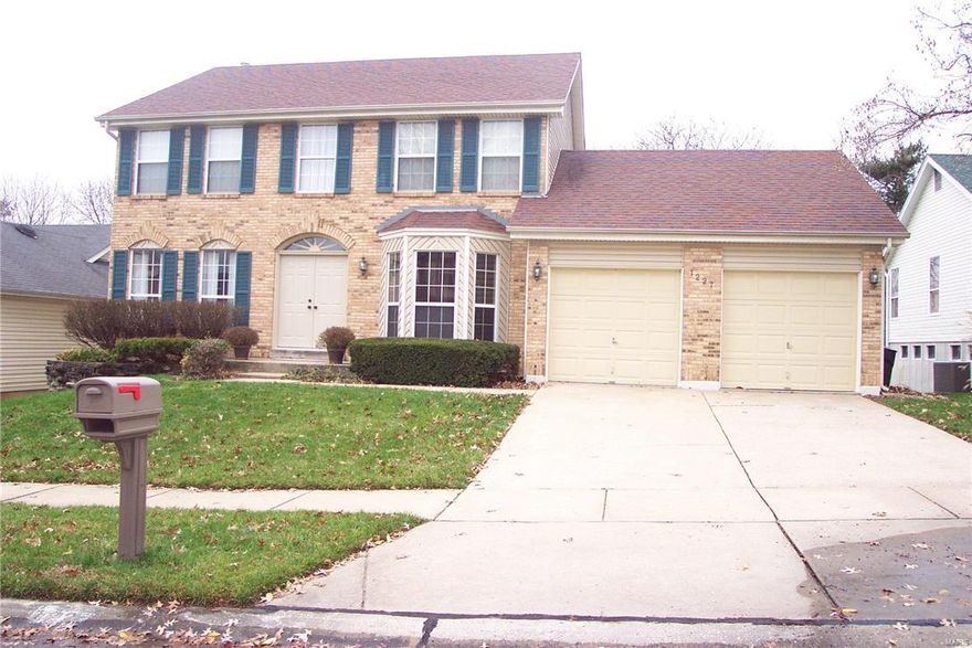 Back on market at no fault of seller. This spectacular home is located in the highly sought after Pattonville school district in quiet Pendleton Place Subdivision. It's near plenty of shopping, major HWY's & tons of entertainment for the whole family. Upon entering you'll be amazed by the 2 story foyer w/custom lighting, beautiful hardwood floor & balcony overlooking the entry. This beautiful home features over 3K sq ft of living area & many updates such as a recently updated kitchen w/custom cabinets, granite counters & ceramic tile. 3 of the bathrooms are updated w/custom vanities, granite counters & ceramic tile. Other updates include newer wood floors, paint & much more! This home also features main floor laundry, ceiling fans in most every room, gas fireplace, built-in bookshelves, skylight & large tub/sep shower in master bath & a large deck overlooking the large/level backyard. The LL features a bar, bathroom & possible 4th bedroom. This home is priced to sell & won't last long! Additional Rooms: Mud Room