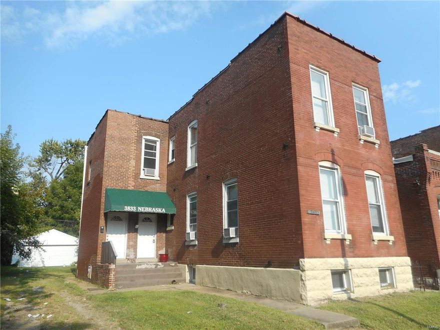 LET THE CASH FLOW BEGIN!!! Nicely rehabbed large 1 bedroom, 1 bathroom Duplex with one side rented and the other available to show. Professionally managed and maintained. Units are Section 8 ready, but may require inspection.