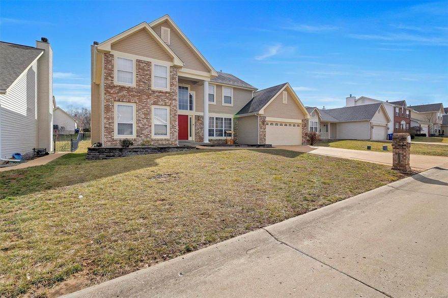 Welcome to 2590 Breakwater Dr!  You could be blessed to call this spacious 4 bed 2.5 bath home in desirable Seckman Lakes Est. yours! Features include a stately 2 story entry w/ hardwood flooring. Spacious office option on the main floor! If you hurry, you can still enjoy the wood burning fireplace in the spacious family room w/ bay windows that provide great natural light! No worries when warmer weather rolls around because you can enjoy the SUBDIVISION CLUBHOUSE, POOL, & 2 STOCKED LAKES on lazy summer days!  The Kitchen has a nice flow w/ center island, pantry, & access to formal dining room. Main floor laundry is a separate room from garage entrance! Notable primary ensuite  w/ cathedral ceiling,  bathroom w/ a garden tub & separate shower, double sinks & large w/in closet.  3 additional bedrooms on 2nd floor w/ an open concept providing an airy feel & a split staircase that leads directly to the kitchen. Rough-in bath in basement. W/ limited inventory don't miss this one!