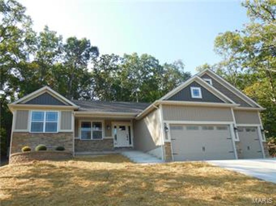 MOVE IN Ready!! This BEAUTIFUL CUSTOM 3 BEDROOM 2 BATH RANCH  IS READY FOR YOU TO MOVE IN NOW.
Spacious home open floor plan that you will love.large living room w/ Fireplace for those upcoming cool nights Huge kitchen with granite counters, lots of cabinet space .Patio door leading out to a partly wood yard great area to entertain .main floor laundry with utility sink. Coffered ceiling for the designer look.
 The newest paint colors, flooring  and light fixtures to give you that contemporary style . Large windows bright and light. Master bed room suite with vaulted ceilings.  large master bath double sinks with solid service counter top for easy care. Whirlpool tub, separate large shower.  Unfinished basement you can  design the way you want at later time. OH did I mention huge 3 car oversized garage for all you vehicle's, golf cart, boat, motorcycles and more. Gated community , access to beach ,boat pavilion and fishing area. Hurry now you can have a quick closing!! Additional Rooms: Mud Room