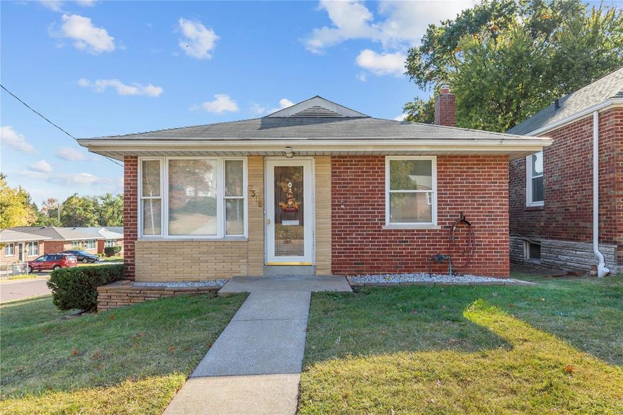 Don’t miss your opportunity to tour this fabulous 2bd/2ba  bungalow located in the desirable Shrewsbury area. This fabulous property boasts a low maintenance brick exterior, private patio & separate garage. You’re welcomed to this house by a spacious living room that features plenty of natural light & gleaming hardwood floors. The kitchen has been fully updated & includes plenty of custom cabinets, granite countertops, stainless steel appliances, & gorgeous tile flooring. The main level also features 2 spacious bedrooms and full bath w/glass walk-in shower. You’re sure to adore the finished basement that features a spacious entertaining space w/ built-in shelving, laminate flooring & large storage closet.This room is big enough it could be easily divided to add an office or "sleeping area". Lower level also includes a full bath that features tile flooring & a spacious walk-in shower. There's a lot to love about this house from the great location to the bright, freshly painted interior!