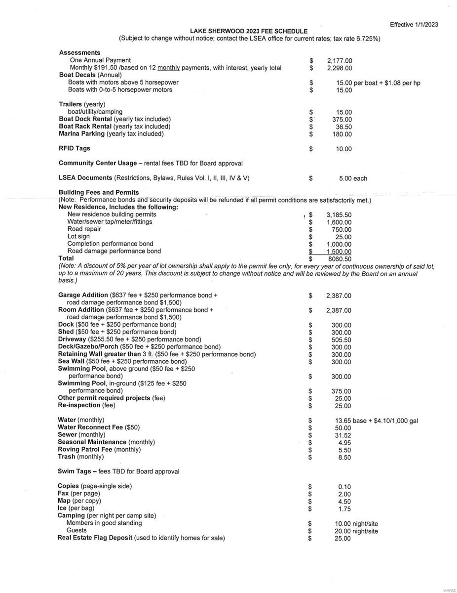 Lake Sherwood Estates - Land