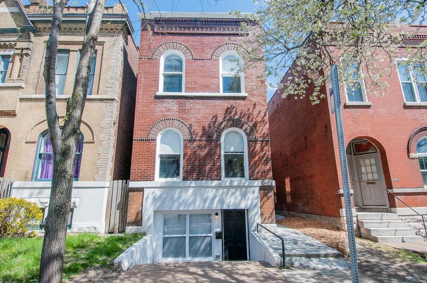 Unique multi-family opportunity on Cherokee completely turnkey! This spacious multi-family has been gut rehabbed and a 3rd apartment added in the basement! All 3 units are 2 bed 1 bath with large living rooms, open floorplans, eat-in kitchens, and large bedrooms. All electric units with new furnaces, air conditioners. Kitchens feature granite counters, stainless appliances, breakfast bars in main level and 2nd floor. Brand new bathrooms with contemporary tile patterns, new flooring and fresh paint throughout! Yard is completely fenced and there is a 2 car parking pad in the rear. This building located on the west side of red hot Cherokee Street walking distance to Tower Taco, 2720, and Stylehouse! This location is a short a walk or bike ride to S Grand and Tower Grove. The main floor and 2nd floor are projected to rent for $850 each and the lower level is projected to rent for $700 making total income potential $2400 immediately!