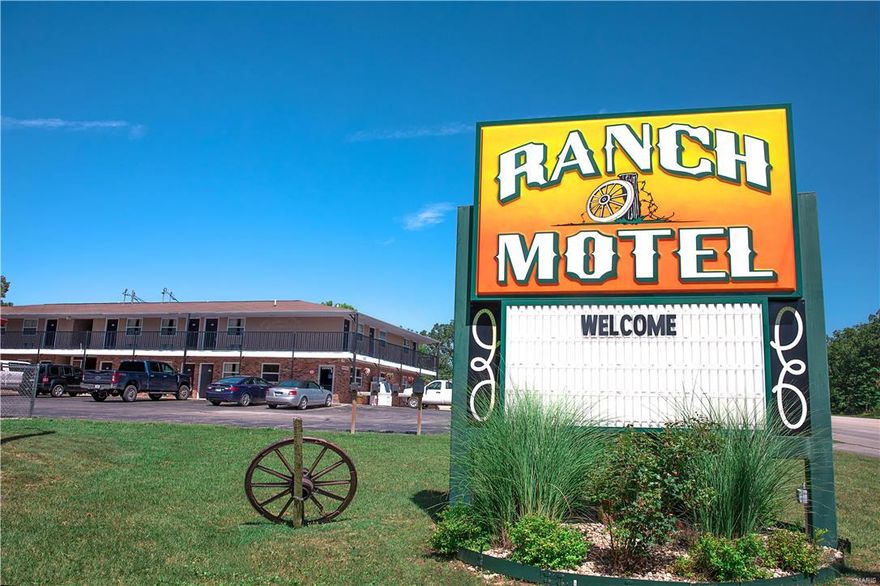 The Ranch Motel is a successful family owned business in a popular tourist destination where visitors come year after year to enjoy the beautiful Ozark National Scenic Riverways, the Mark Twain National Forest and Montauk & Echo Bluff State Parks.  This package includes the motel which consists of a 30 unit motel, an outdoor pool and 4 4-plex cabins.  The Ranch Motel is a profitable turn-key business with an excellent income history and occupancy rate which makes this a fantastic investment opportunity! Location: City, High Traffic, Hwy/Interstate Frntg