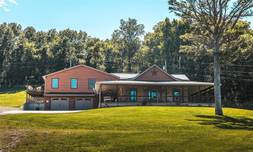 Welcome to your dream home! This home has been completely gutted to the studs & 3600 sq ft of new construction was added in 2016. Everything is new– roof, siding, electrical systems, plumbing systems & more! Nestled on over 120 acres of prime Missouri Real Estate, this 4 bedroom home has it all. From the gas fireplace in the master suite with a huge deck to the impressive master bath with the huge walk in shower to the blue ribbon trout stream access on Piney River, you will be living your best life here. Enjoy fishing in the 4.5 acre stocked lake or take advantage of your two shops with electric & a bathroom & another concrete floor 30X50 shop. But wait there is more: Throughout the land you will find several fresh water springs. And don't forget about the 8X8 gun vault conveniently located in the 2 car garage plus the recreation room plumbed for a wet bar – what’s not to love? All that’s missing is you! Don't miss out on this once-in-a-lifetime opportunity!